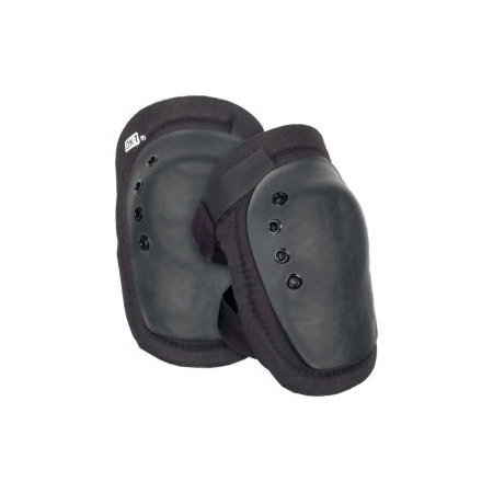 Occunomix Occunomix OK-KP-210 Hard Cap Knee Pad Wide Cap, Hook & Loop Closure, Black, One Size OK-KP-210